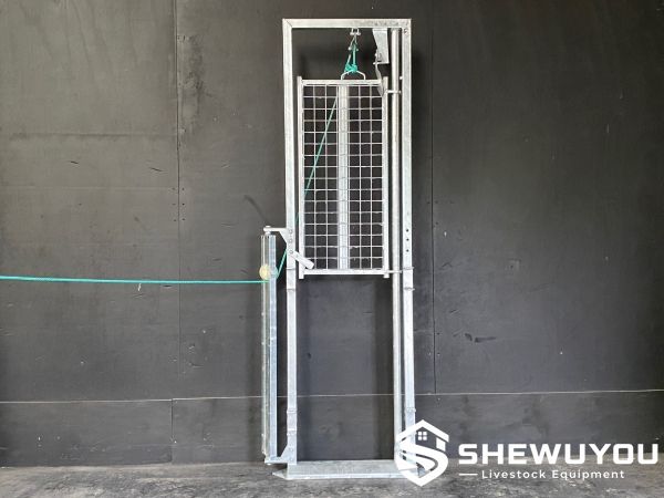 lift-up sheep race guillotine gate