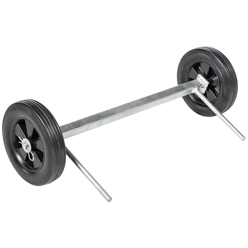sheep trimming stand transport wheel kit