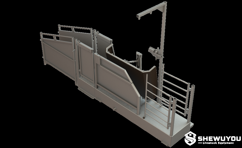 pneumatic sheep handling system