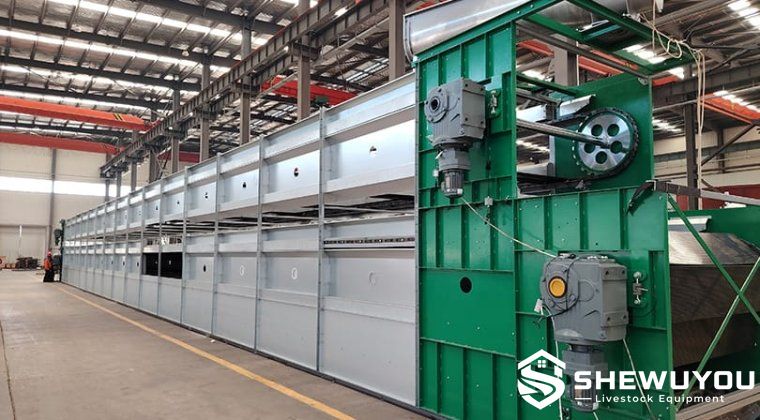 industrial chicken manure air drying equipment