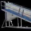 Sheep Loading Ramp with Operator Walkway