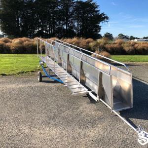 Single-Lane Sheep Loading Ramp - SHEWUYOU Livestock Equipment