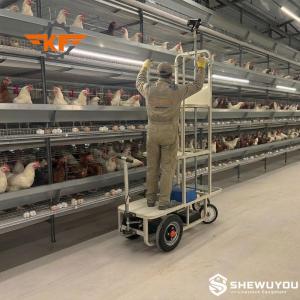 Poultry Cage Inspection Trolley - SHEWUYOU Livestock Equipment