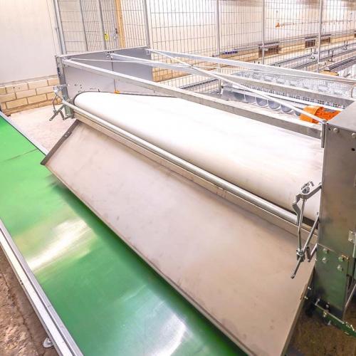 Breeder House Rolling Manure Belt System - SHEWUYOU Livestock Equipment