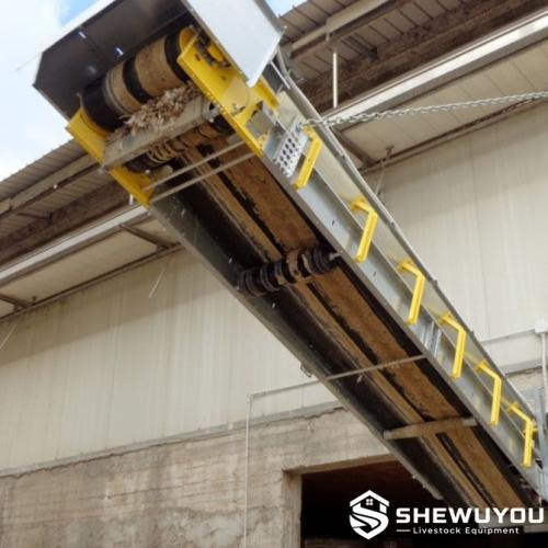 Poultry Manure Elevator Conveyor - SHEWUYOU Livestock Equipment