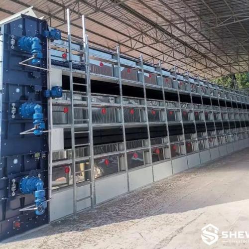 Multi-Tier Poultry Manure Belt Dryer - SHEWUYOU Livestock Equipment