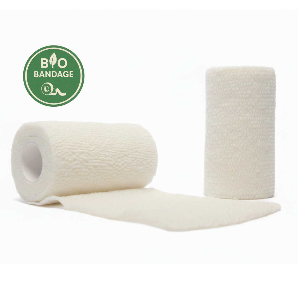 Biodegradable Hoof Bandage White Cohesive Wrap
