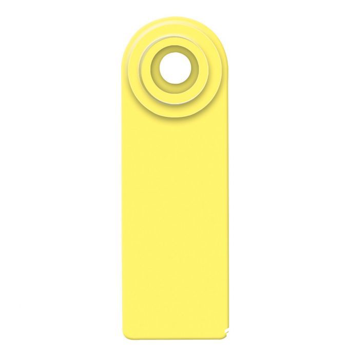 Yellow Sheep Visual Identification Tag