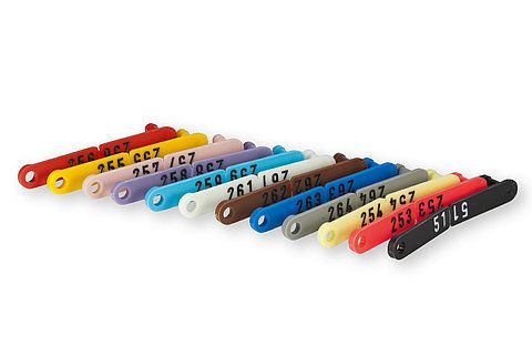 Numbered Sheep Strip Identification Ear Tags