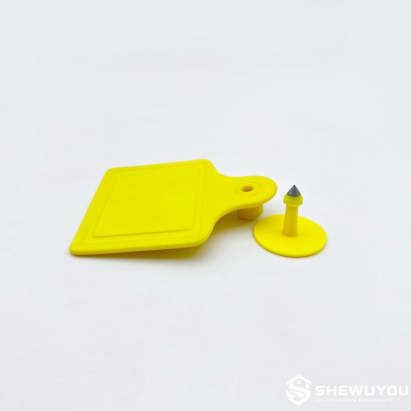 Yellow Electronic Sheep RFID Ear Tag