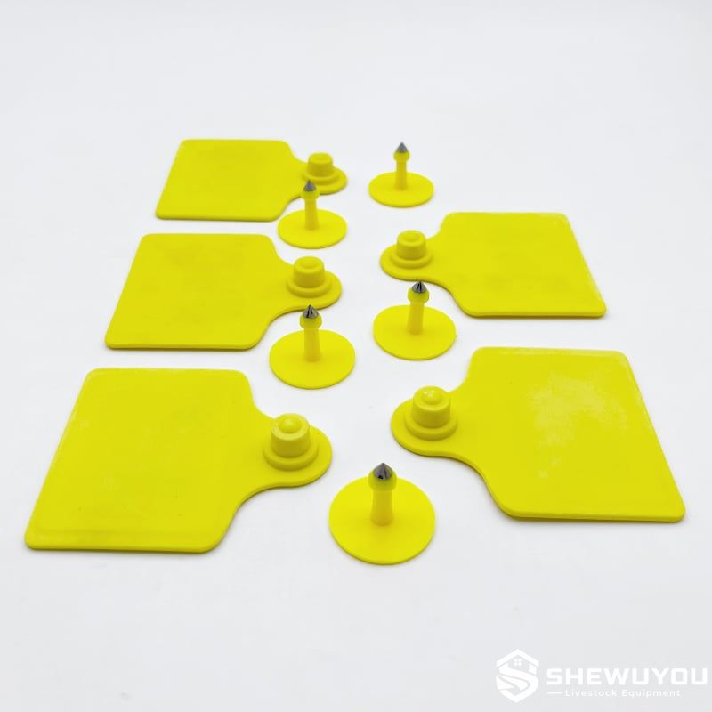 Bulk Yellow RFID Sheep Ear Tags
