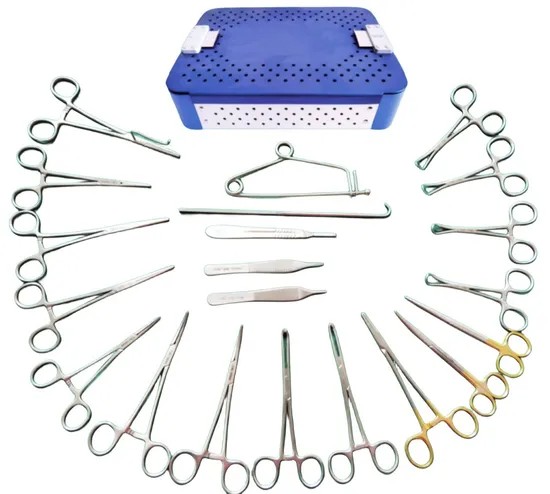 Veterinary Soft Tissue Surgery Kit - SHEWUYOU Livestock Equipment