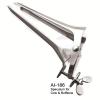Screw-Opening Veterinary Vaginal Speculum