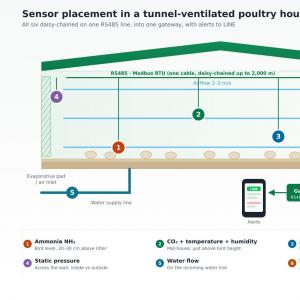 Multi-Point Livestock House Air Velocity Monitoring System - SHEWUYOU Livestock Equipment