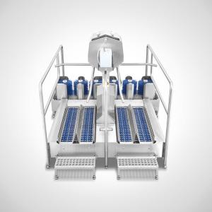 Dual-Lane Hand Disinfection Hygiene Station - SHEWUYOU Livestock Equipment