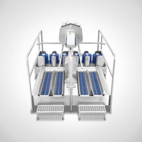 Dual-Lane Hand Disinfection Hygiene Station - SHEWUYOU Livestock Equipment