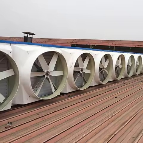 Roof Mounted Exhaust Fan for Livestock Buildings - SHEWUYOU Livestock Equipment