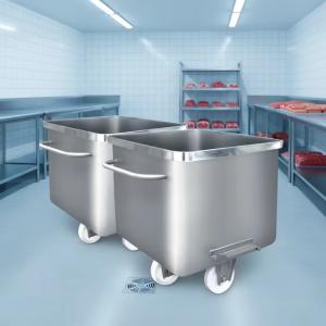 Stainless Steel Meat Processing Trolley - SHEWUYOU Livestock Equipment