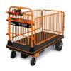Electric Platform Cart with Removable Side Rails