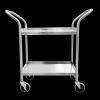 Heavy-Duty Stainless Steel Utility Cart