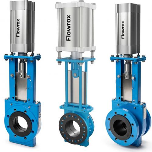 manure slurry knife gate valve, pig farm slurry valve, manure pipe isolation valve, biogas digestate valve, full-bore knife gate valve, livestock waste handling - SHEWUYOU Livestock Equipment
