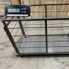 Modular Pig Platform Scale with Removable Cage
