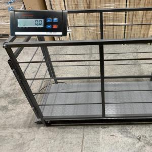 Modular Pig Platform Scale with Removable Cage - SHEWUYOU Livestock Equipment