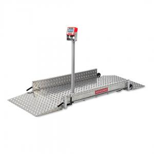Wheeled Dual-Ramp Sheep Platform Scale - SHEWUYOU Livestock Equipment