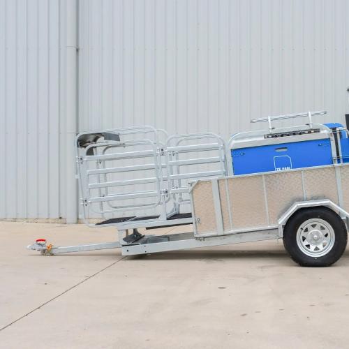 Trailer-Mounted Mobile Sheep Weighing Station - SHEWUYOU Livestock Equipment