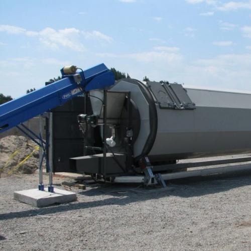 Horizontal Rotary Drum Manure Composter - SHEWUYOU Livestock Equipment