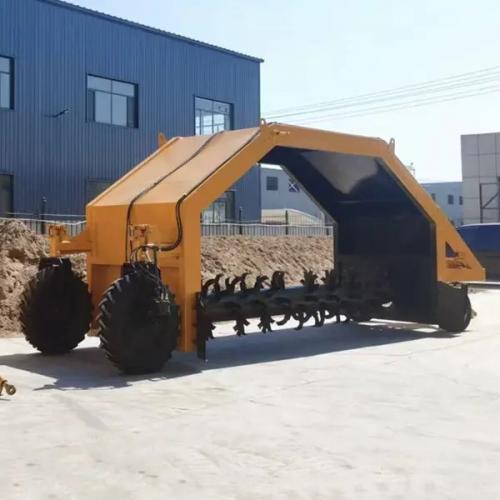 Tractor-Towed Compost Windrow Turner - SHEWUYOU Livestock Equipment
