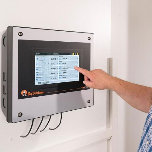 Touchscreen Poultry House Temperature Controller - SHEWUYOU Livestock Equipment